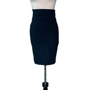 IZ Byer Y2K tube mini pull on black skirt size XS